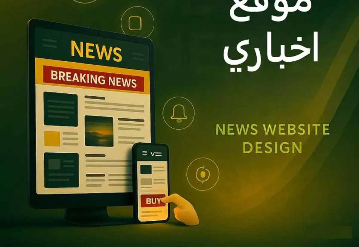 تصميم موقع اخباري